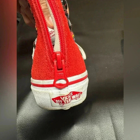 Vans Kids Sk8-Hi Zip Glow Butterfly SZ 13 - Picture 6 of 11